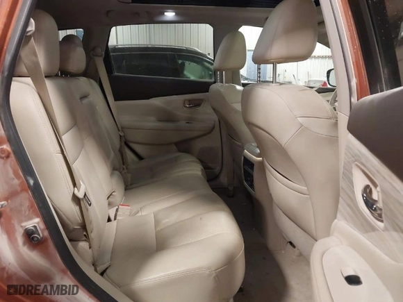 2015 Nissan Murano Platinum with VIN 5N1AZ2MH7FN282814, listed as a IAAI auction lot 41719983 with 220,000 mi miles. Bid and sale history available at carsss.com. Image 8.