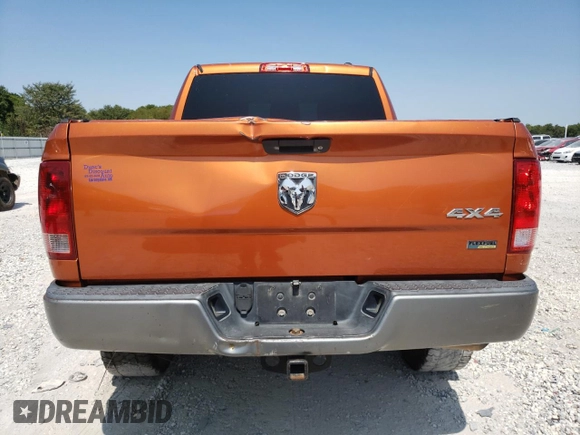2010 Dodge 1500 SLT with VIN 1D7RV1CP7AS210307, listed as a Copart auction lot 71004544 with 226,617 mi miles and Salvage Title. Bid and sale history available at DreamBid. Image 6.