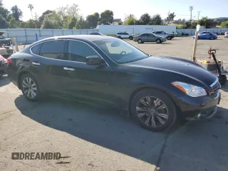 2011 Infiniti M with VIN JN1AY1AP3BM520061, listed as a Copart auction lot 54050005 with 254,514 mi miles and Clean Title. Bid and sale history available at carsss.com. Image 4.