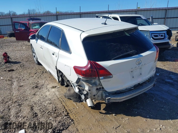 2013 Toyota Venza LE with VIN 4T3ZK3BB3DU062723, listed as a IAAI auction lot 41350689 with 164,070 mi miles. Bid and sale history available at carsss.com. Image 3.