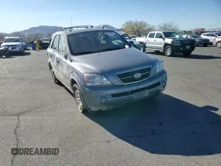 2005 Kia Sorento LX with VIN KNDJD733X55410306, listed as a Copart auction lot 45815005 with 104,153 mi miles and Salvage Title. Bid and sale history available at DreamBid. Image 12.