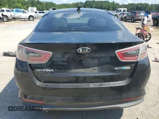 2014 Kia Optima Hybrid EX with VIN KNAGN4AD5E5064308, listed as a Copart auction lot 60275534 with 0 mi miles and Salvage Title. Bid and sale history available at carsss.com. Image 6.