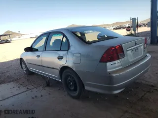 2005 Honda Civic Sdn VP SSRSv with VIN 2HGES16485H501805, listed as a Copart auction lot 75119984 with 198,062 mi miles and Salvage Title. Bid and sale history available at carsss.com. Image 2.