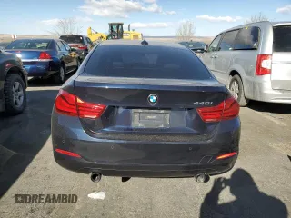 2018 BMW 4 Series 440i with VIN WBA4J5C57JBF07535, listed as a Copart auction lot 47117805 with 59,600 mi miles and Salvage Title. Bid and sale history available at DreamBid. Image 6.