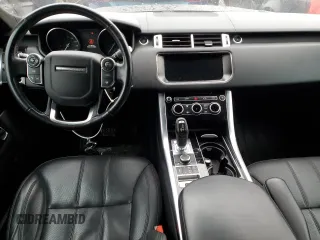 2017 Land Rover Range Rover Sport HSE with VIN SALWR2FV8HA177652, listed as a Copart auction lot 82118574 with 76,913 mi miles and Salvage Title. Bid and sale history available at carsss.com. Image 8.