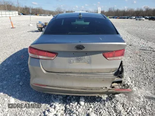 2018 Kia Optima LX with VIN 5XXGT4L39JG206128, listed as a Copart auction lot 52222425 with 155,863 mi miles and Salvage Title. Bid and sale history available at carsss.com. Image 6.