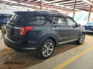 2018 Ford Explorer Limited with VIN 1FM5K8F81JGB67127, listed as a Copart auction lot 65184885 with 156,381 mi miles and Clean title. Bid and sale history available at DreamBid. Image 3.
