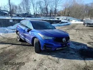 2019 Acura RDX w/A-Spec Pkg with VIN 5J8TC2H66KL014562, listed as a Copart auction lot 89372745 with 32,149 mi miles and Salvage title. Bid and sale history available at DreamBid. Image 12.