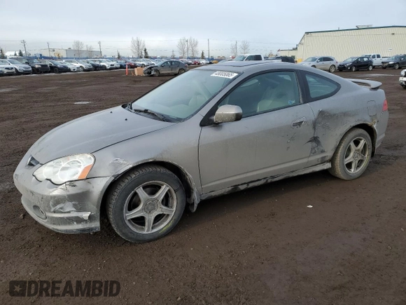 2002 Acura RSX Manual with VIN JH4DC538X2C805852, listed as a Copart auction lot 48005065 with 353,884 mi miles and Salvage title. Bid and sale history available at DreamBid. Image 1.
