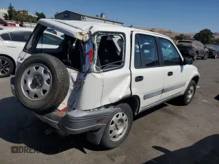 2001 Honda CR-V LX with VIN JHLRD184X1S025960, listed as a Copart auction lot 70036724 with 312,474 mi miles and Salvage Title. Bid and sale history available at carsss.com. Image 3.