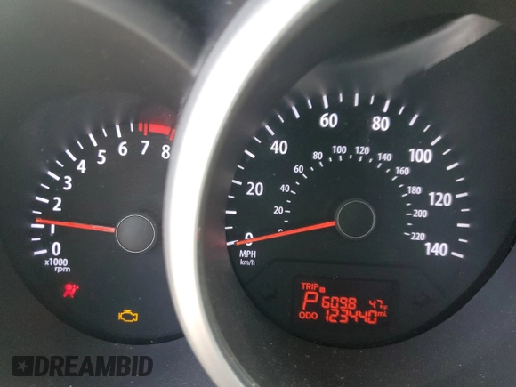 2013 Kia Soul + with VIN KNDJT2A68D7523726, listed as a Copart auction lot 45855455 with 123,440 mi miles and Salvage Title. Bid and sale history available at carsss.com. Image 9.