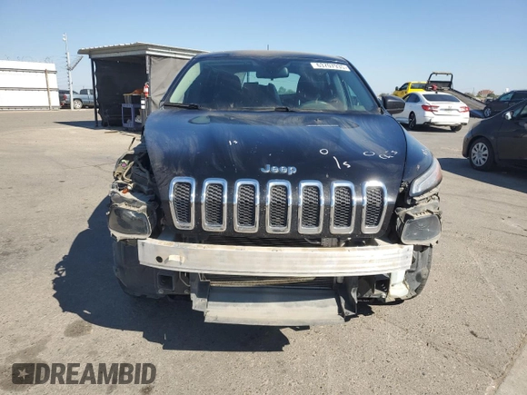 2017 Jeep Cherokee Sport z VIN 1C4PJMAB4HD230664, wystawiony jako Copart lot #63707935 z przebiegiem 94 957 mil mil oraz Szkoda całkowita • Salvage title. Historia ofert i sprzedaży dostępna na DreamBid. Obrazek 5.