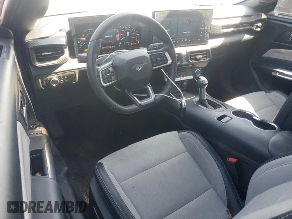 2024 Ford Mustang EcoBoost with VIN 1FA6P8TH8R5119281, listed as a Copart auction lot 49906265 with 8,024 mi miles and Salvage Title. Bid and sale history available at carsss.com. Image 8.