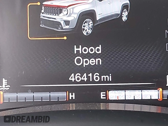 2022 Jeep Renegade Latitude with VIN ZACNJDB13NPN96980, listed as a IAAI auction lot 42526861 with 46,416 mi miles and . Bid and sale history available at DreamBid. Image 15.