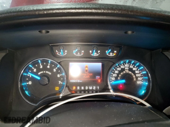 2013 Ford F-150 XL with VIN 1FTFW1ET8DFD87725, listed as a Copart auction lot 45722325 with 155,917 mi miles and Salvage Title. Bid and sale history available at carsss.com. Image 9.