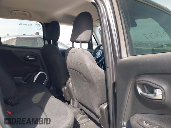 2018 Jeep Renegade Sport with VIN ZACCJAAB5JPG70171, listed as a IAAI auction lot 41818247 with 103,741 mi miles and . Bid and sale history available at DreamBid. Image 8.