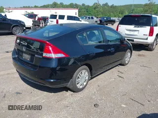 2010 Honda Insight LX with VIN JHMZE2H5XAS018840, listed as a IAAI auction lot 42138165 with 188,467 mi miles and . Bid and sale history available at DreamBid. Image 4.