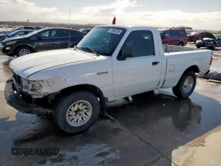 2003 Ford Ranger XL with VIN 1FTYR10D03PA05843, listed as a Copart auction lot 47582755 with 264,636 mi miles and Salvage Title. Bid and sale history available at carsss.com. Image 1.
