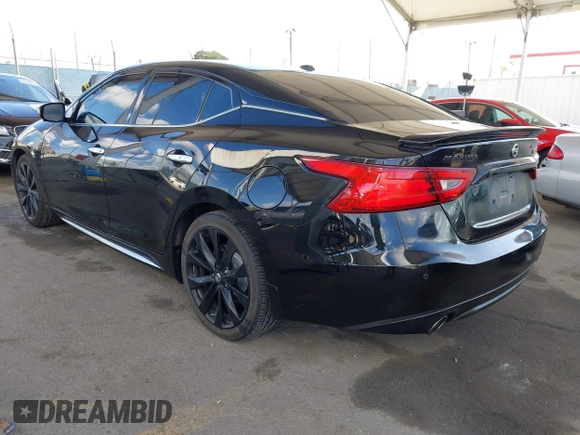2018 Nissan Maxima SL with VIN 1N4AA6AP4JC371488, listed as a IAAI auction lot 42255682 with 96,696 mi miles and . Bid and sale history available at DreamBid. Image 3.