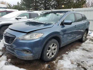 2015 Mazda CX-9 Sport with VIN JM3TB3BV5F0461535, listed as a Copart auction lot 78251514 with 109,480 mi miles and Salvage Title. Bid and sale history available at carsss.com. Image 1.