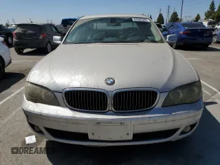 2007 BMW 7 Series 750Li with VIN WBAHN83507DT74313, listed as a Copart auction lot 67606404 with 169,922 mi miles and Clean Title. Bid and sale history available at carsss.com. Image 5.