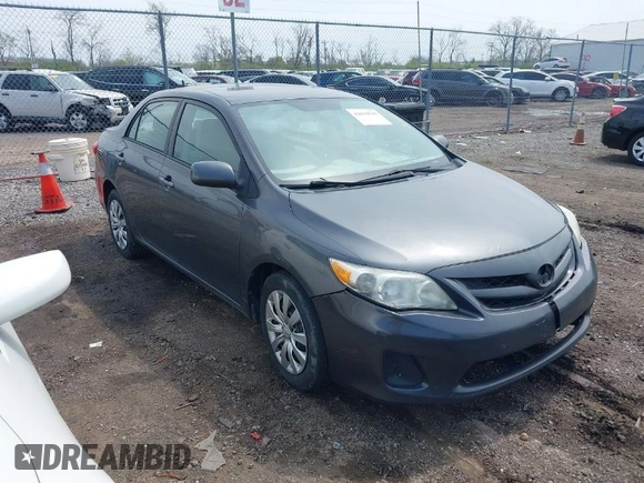 2012 Toyota Corolla L with VIN 2T1BU4EE3CC885572, listed as a IAAI auction lot 42039525 with 1 mi miles. Bid and sale history available at carsss.com. Image 1.