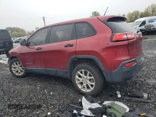 2017 Jeep Cherokee Sport with VIN 1C4PJLAB5HW663408, listed as a Copart auction lot 78621564 with 63,528 mi miles and Salvage title. Bid and sale history available at DreamBid. Image 2.