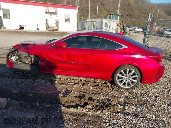 2015 Lexus RC 350 F Sport with VIN JTHSE5BC8F5001731, listed as a IAAI auction lot 41894264 with 66,984 mi miles and . Bid and sale history available at DreamBid. Image 14.