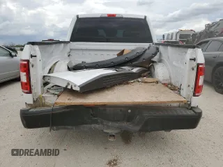 2018 Ford F-150 XL with VIN 1FTEW1EB4JKE30091, listed as a Copart auction lot 69098894 with 165,622 mi miles and Salvage Title. Bid and sale history available at carsss.com. Image 6.