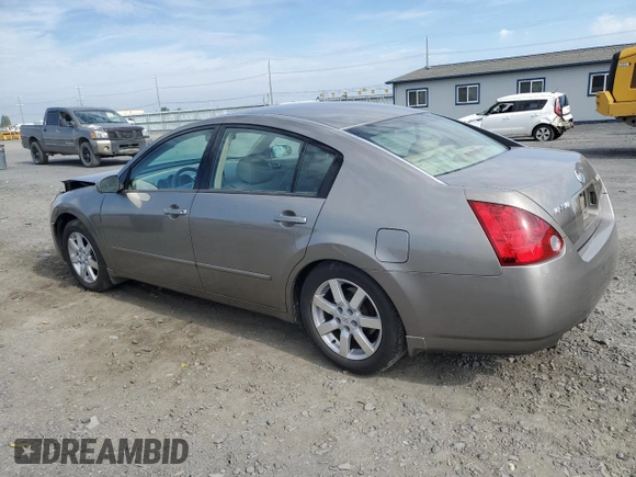 2006 Nissan Maxima SL with VIN 1N4BA41E36C845087, listed as a Copart auction lot 61875455 with 61,872 mi miles and Salvage title. Bid and sale history available at DreamBid. Image 2.
