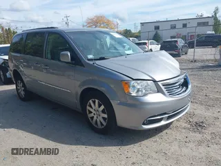 2016 Chrysler Town & Country Touring with VIN 2C4RC1BG1GR156868, listed as a IAAI auction lot 40506661 with 116,065 mi miles. Bid and sale history available at carsss.com. Image 1.