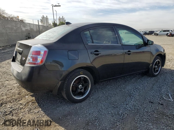 2007 Nissan Sentra 2.0 with VIN 3N1AB61E97L630174, listed as a Copart auction lot 47261465 with 138,591 mi miles and Salvage Title. Bid and sale history available at DreamBid. Image 3.
