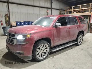 2015 Chevrolet Tahoe LTZ z VIN 1GNSKCKC2FR689773, wystawiony jako Copart lot #46117335 z przebiegiem 106 006 mil mil oraz Szkoda całkowita • Salvage title. Historia ofert i sprzedaży dostępna na DreamBid. Obrazek 1.