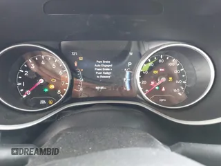 2017 Jeep Compass Latitude with VIN 3C4NJDBB3HT646110, listed as a IAAI auction lot 41789067 with 56,165 mi miles. Bid and sale history available at carsss.com. Image 7.