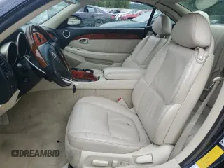 2007 Lexus SC 430 with VIN JTHFN45Y979013870, listed as a Copart auction lot 63039145 with 172,949 mi miles and Salvage title. Bid and sale history available at DreamBid. Image 7.