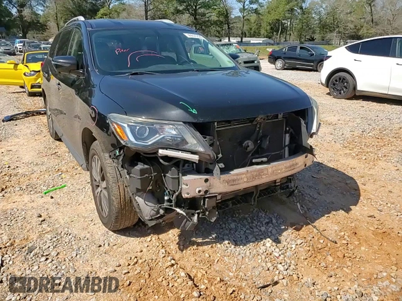 2018 Nissan Pathfinder SL with VIN 5N1DR2MN1JC615046, listed as a Copart auction lot 46695395 with 161,113 mi miles and Salvage Title. Bid and sale history available at DreamBid. Image 12.