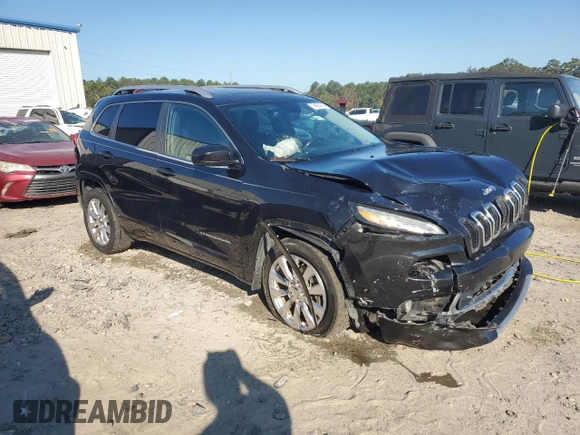 2016 Jeep Cherokee Overland with VIN 1C4PJLJS9GW297855, listed as a Copart auction lot 74024414 with 163,578 mi miles and Salvage title. Bid and sale history available at DreamBid. Image 4.