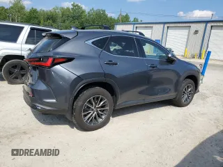 2022 Lexus NX with VIN JTJAKCEZ4N5005555, listed as a Copart auction lot 60156034 with 10,485 mi miles and Salvage Title. Bid and sale history available at carsss.com. Image 3.