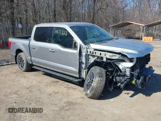 2021 Ford F-150 XL with VIN 1FTFW1E87MFA22562, listed as a IAAI auction lot 41686127 with 43,726 mi miles. Bid and sale history available at carsss.com. Image 1.