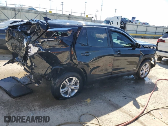 2022 GMC Terrain SLE with VIN 3GKALTEV9NL219507, listed as a Copart auction lot 49863475 with 64,256 mi miles and Non repairable. Bid and sale history available at DreamBid. Image 3.