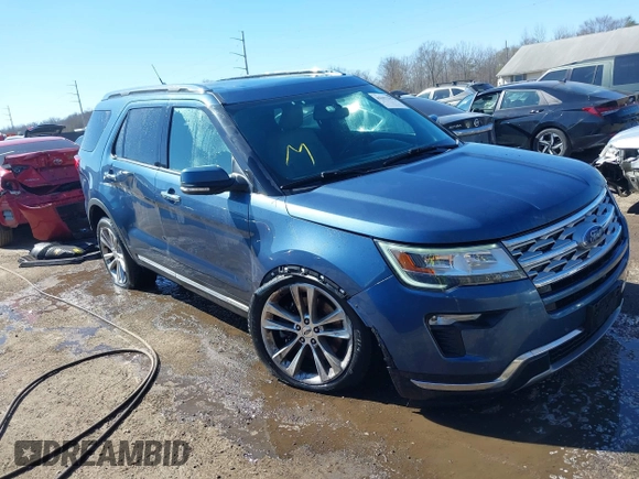 2019 Ford Explorer Limited with VIN 1FM5K8F88KGA37833, listed as a IAAI auction lot 41603183 with 103,042 mi miles and . Bid and sale history available at DreamBid. Image 6.