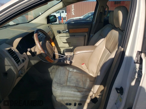 2007 Lincoln MKX with VIN 2LMDU68C47BJ05107, listed as a Copart auction lot 86333744 with 216,405 mi miles and Salvage Title. Bid and sale history available at carsss.com. Image 7.