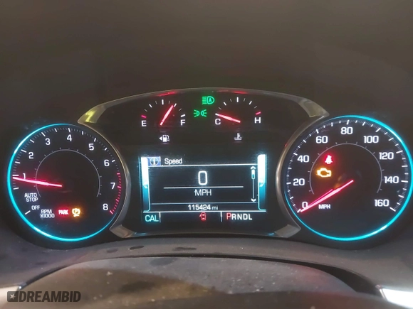 2018 Chevrolet Traverse Premier with VIN 1GNEVJKW5JJ169268, listed as a IAAI auction lot 41299309 with 115,423 mi miles. Bid and sale history available at carsss.com. Image 7.