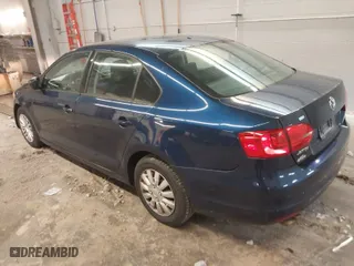 2014 Volkswagen Jetta Sedan S with VIN 3VW2K7AJ7EM438342, listed as a IAAI auction lot 41726743 with 110,721 mi miles. Bid and sale history available at carsss.com. Image 3.