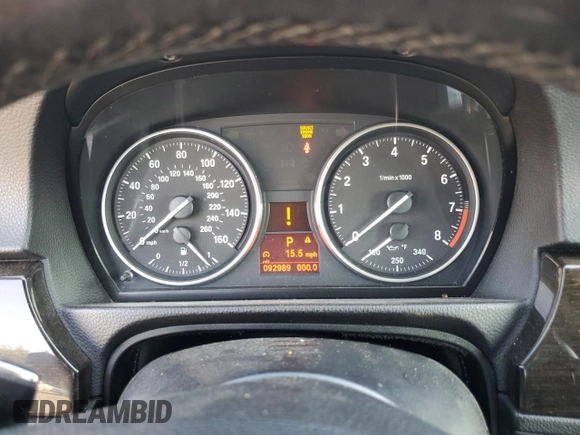 2012 BMW 3 Series 328i xDrive with VIN WBAKF5C56CE656963, listed as a Copart auction lot 70808574 with 92,989 mi miles and Salvage Title. Bid and sale history available at carsss.com. Image 9.
