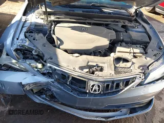 2016 Acura TLX V6 Tech with VIN 19UUB2F58GA004359, listed as a IAAI auction lot 41109369 with 109,711 mi miles. Bid and sale history available at carsss.com. Image 10.