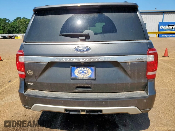 2020 Ford Expedition Max XLT with VIN 1FMJK1HT1LEA71102, listed as a Copart auction lot 57693765 with 92,136 mi miles and Salvage title. Bid and sale history available at DreamBid. Image 6.