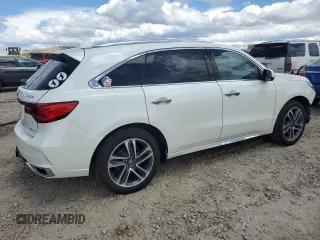 2017 Acura MDX Sport Hybrid w/Advance Pkg with VIN 5FRYD7H76HB000856, listed as a Copart auction lot 53651514 with 133,933 mi miles. Bid and sale history available at carsss.com. Image 3.