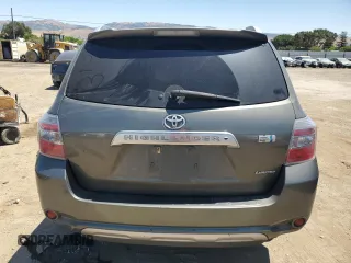 2010 Toyota Highlander Limited with VIN JTEJW3EHXA2041336, listed as a Copart auction lot 58574865 with Not provided miles and Salvage title. Bid and sale history available at DreamBid. Image 6.