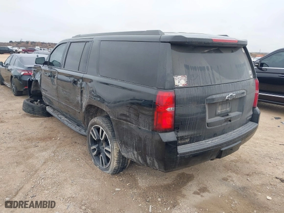 2018 Chevrolet Suburban Premier with VIN 1GNSCJKC3JR253802, listed as a IAAI auction lot 41442438 with 151,781 mi miles. Bid and sale history available at carsss.com. Image 3.